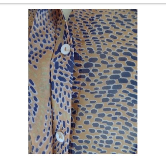 Threads 4 Thought Shirt Top XS Sheer Recycled Poly - Picture 4 of 5